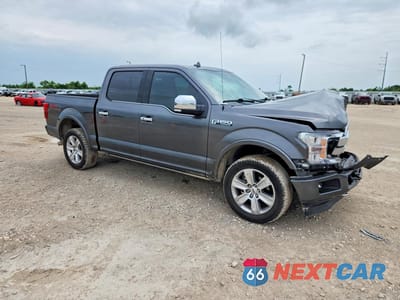 Czwarte zdjęcie samochodu z boku: 2019 FORD F150 SUPERCREW VIN:1FTEW1E49KFC85450 - miniatura