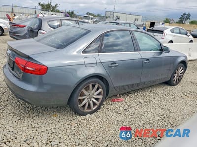 Trzecie zdjęcie samochodu z tyłu: 2013 AUDI A4 PREMIUM PLUS VIN:WAUFFAFL4DN049370 - miniatura