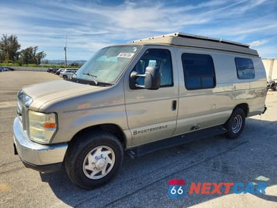 2009 FORD ECONOLINE E350 SUPER DUTY VAN 1FTSS34L49DA00906 - główne zdjęcie licytacji z USA - miniatura
