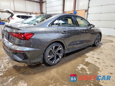 Trzecie zdjęcie samochodu z tyłu: 2024 AUDI A3 PROGRESSIV VIN:WAULUCGY7RA129274 - miniatura