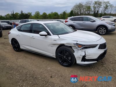 Czwarte zdjęcie samochodu z boku: 2026 ACURA INTEGRA A-SPEC VIN:19UDE4H33TA002043 - miniatura