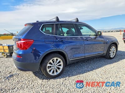 Trzecie zdjęcie samochodu z tyłu: 2014 BMW X3 XDRIVE28I VIN:5UXWX9C56E0D11913 - miniatura