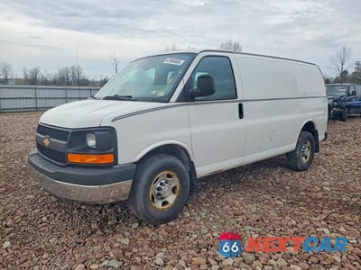 2015 CHEVROLET EXPRESS 2500 CARGO UTILITY / SERVIC 1GCWGFCF5F1283006 - główne zdjęcie licytacji z USA - miniatura