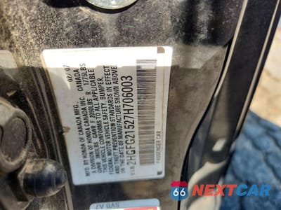 Zdjęcie 12 z 12 samochodu: 2007 HONDA CIVIC SI VIN:2HGFG21527H706003 - miniatura