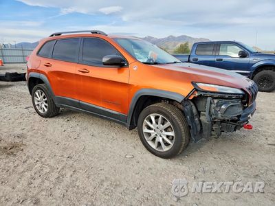 Czwarte zdjęcie samochodu z boku: 2015 JEEP CHEROKEE VIN:1C4PJMBB0FW599067 - miniatura