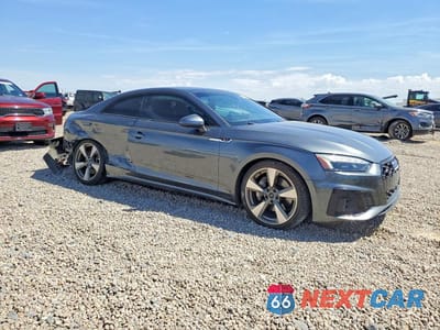 Czwarte zdjęcie samochodu z boku: 2020 AUDI A5 PREMIUM PLUS VIN:WAUTNAF51LA016338 - miniatura