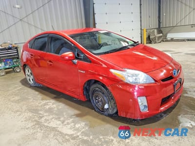 Czwarte zdjęcie samochodu z boku: 2010 TOYOTA PRIUS V VIN:JTDKN3DU0A0056515 - miniatura