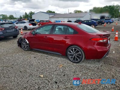 Drugie zdjęcie samochodu z przodu: 2022 TOYOTA COROLLA SE VIN:5YFP4MCE7NP101406 - miniatura