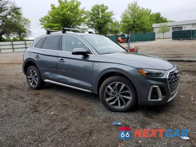 Czwarte zdjęcie samochodu z boku: 2024 AUDI Q5 PREMIUM PLUS 45 VIN:WA1EAAFY3R2082193 - miniatura