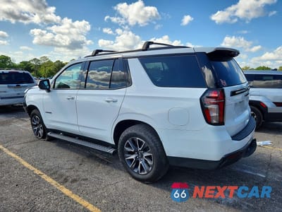Drugie zdjęcie samochodu z przodu: 2021 CHEVROLET TAHOE K1500 Z71 VIN:1GNSKPKD4MR348047 - miniatura