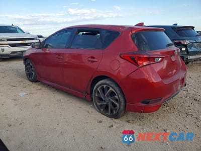 Drugie zdjęcie samochodu z przodu: 2017 TOYOTA COROLLA IM BASE VIN:JTNKARJE5HJ537212 - miniatura