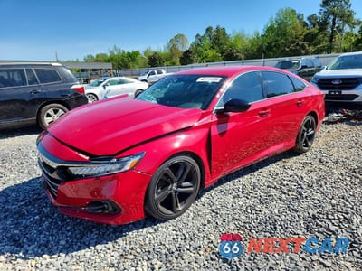 2022 HONDA ACCORD SPORT 1HGCV1F33NA039352 - główne zdjęcie licytacji z USA - miniatura
