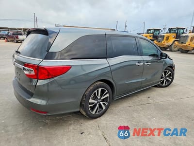 Trzecie zdjęcie samochodu z tyłu: 2018 HONDA ODYSSEY ELITE VIN:5FNRL6H93JB060748 - miniatura