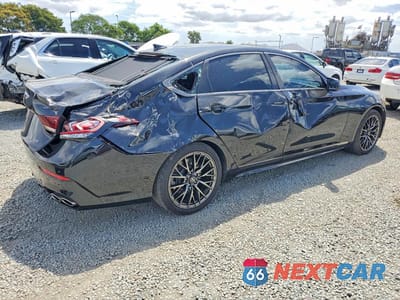 Trzecie zdjęcie samochodu z tyłu: 2018 GENESIS G80 SPORT VIN:KMHGN4JB5JU237547 - miniatura