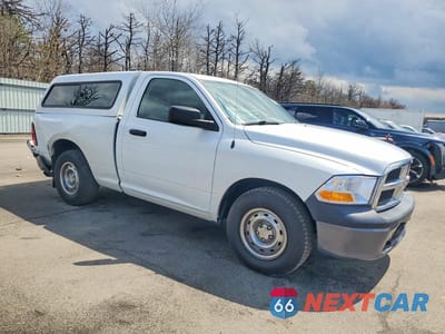 Czwarte zdjęcie samochodu z boku: 2010 DODGE RAM 1500 VIN:3D7JB1EP9AG111160 - miniatura