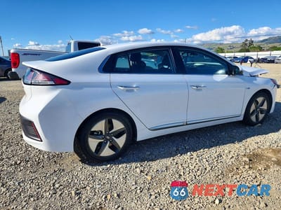 Trzecie zdjęcie samochodu z tyłu: 2020 HYUNDAI IONIQ LIMITED VIN:KMHC05LC5LU241657 - miniatura