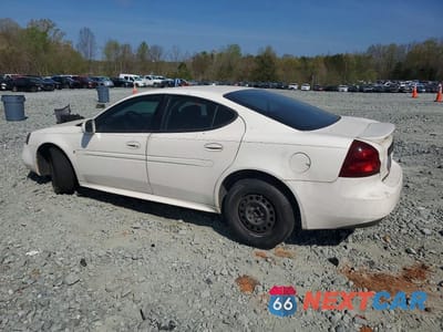 Drugie zdjęcie samochodu z przodu: 2007 PONTIAC GRAND PRIX VIN:2G2WP552471152718 - miniatura