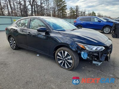 Czwarte zdjęcie samochodu z boku: 2022 NISSAN SENTRA SV VIN:3N1AB8CV7NY313597 - miniatura
