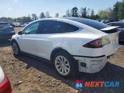 Drugie zdjęcie samochodu z przodu: 2020 TESLA MODEL X VIN:5YJXCAE20LF270115 - miniatura