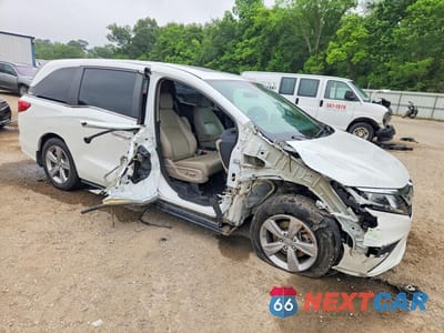 Czwarte zdjęcie samochodu z boku: 2020 HONDA ODYSSEY EXL VIN:5FNRL6H74LB015318 - miniatura