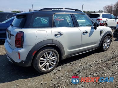 Trzecie zdjęcie samochodu z tyłu: 2022 MINI COOPER S E COUNTRYMAN ALL4 VIN:WMZ23BS02N3N89647 - miniatura