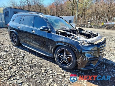 Czwarte zdjęcie samochodu z boku: 2024 MERCEDES-BENZ GLS 450 4MATIC VIN:4JGFF5KEXRB155831 - miniatura