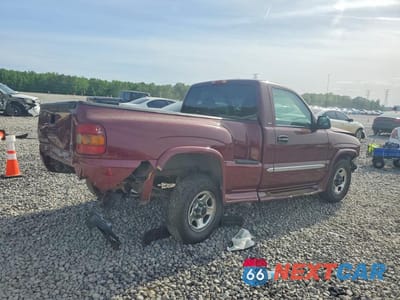 Trzecie zdjęcie samochodu z tyłu: 2003 GMC NEW SIERRA C1500 VIN:1GTEC14V83Z115762 - miniatura