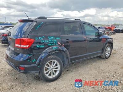 Trzecie zdjęcie samochodu z tyłu: 2018 DODGE JOURNEY SXT VIN:3C4PDDBG2JT301247 - miniatura