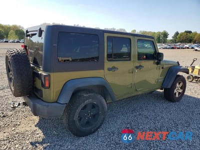 Trzecie zdjęcie samochodu z tyłu: 2013 JEEP WRANGLER UNLIMITED SPORT VIN:1C4BJWDG8DL549501 - miniatura