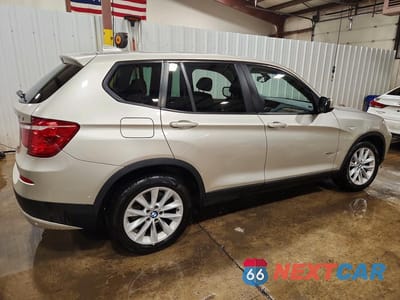 Trzecie zdjęcie samochodu z tyłu: 2013 BMW X3 XDRIVE28I VIN:5UXWX9C52D0A16189 - miniatura