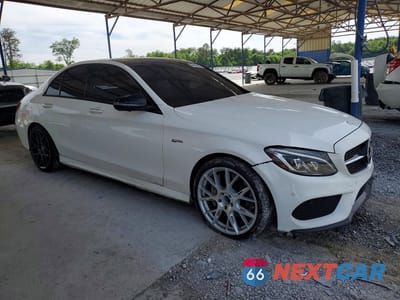 Czwarte zdjęcie samochodu z boku: 2017 MERCEDES-BENZ C 43 4MATIC AMG VIN:55SWF6EB7HU188615 - miniatura