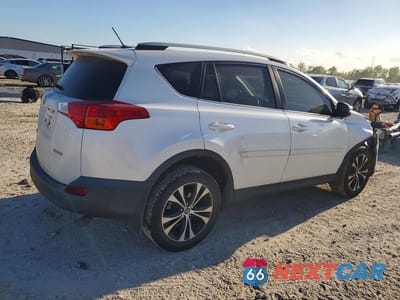 Trzecie zdjęcie samochodu z tyłu: 2015 TOYOTA RAV4 LIMITED VIN:2T3YFREV9FW132396 - miniatura