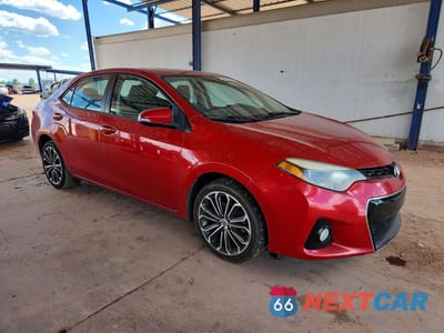 Czwarte zdjęcie samochodu z boku: 2015 TOYOTA COROLLA S PLUS VIN:2T1BURHE2FC378739 - miniatura