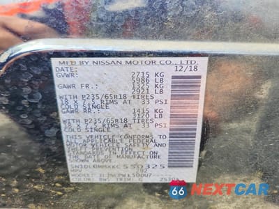 Zdjęcie 13 z 13 samochodu: 2019 INFINITI QX60 PURE VIN:5N1DL0MMXKC550325 - miniatura