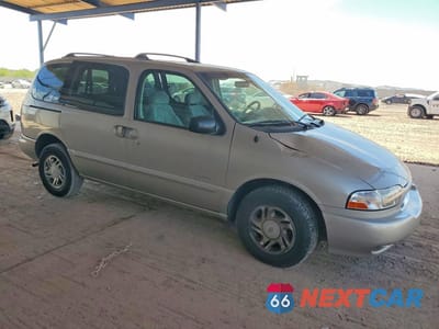 Czwarte zdjęcie samochodu z boku: 2000 NISSAN QUEST GXE VIN:4N2XN11T6YD839537 - miniatura