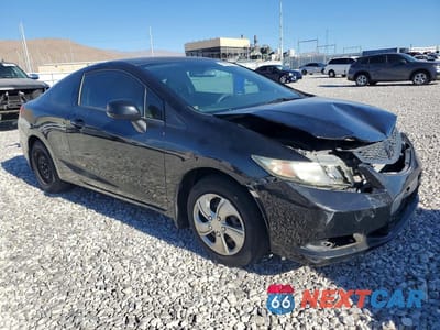 Czwarte zdjęcie samochodu z boku: 2013 HONDA CIVIC LX VIN:2HGFG3B56DH501039 - miniatura