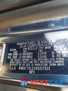 Zdjęcie 12 z 12 samochodu: 2025 KIA NIRO SX VIN:KNDCT3LEXS5217512 - miniatura