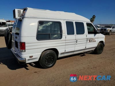 Trzecie zdjęcie samochodu z tyłu: 1996 FORD ECONOLINE E150 VAN VIN:1FDEE14H8THB09675 - miniatura