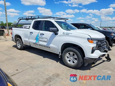 Czwarte zdjęcie samochodu z boku: 2025 CHEVROLET SILVERADO C1500 VIN:1GCRAAEKXSZ255631 - miniatura