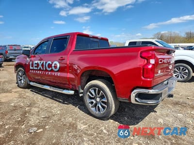 Drugie zdjęcie samochodu z przodu: 2022 CHEVROLET SILVERADO K1500 LT VIN:1GCUDDED2NZ502844 - miniatura