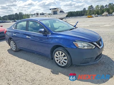 Czwarte zdjęcie samochodu z boku: 2019 NISSAN SENTRA S VIN:3N1AB7AP2KY260172 - miniatura