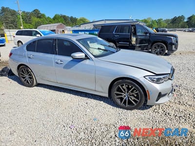 Czwarte zdjęcie samochodu z boku: 2019 BMW 330I VIN:WBA5R1C59KFH14038 - miniatura