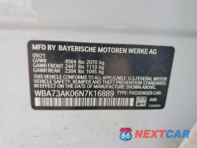 Zdjęcie 13 z 13 samochodu: 2022 BMW 228XI VIN:WBA73AK06N7K16889 - miniatura