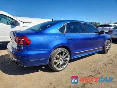 Trzecie zdjęcie samochodu z tyłu: 2017 VOLKSWAGEN PASSAT R-LINE VIN:1VWDT7A37HC031165 - miniatura