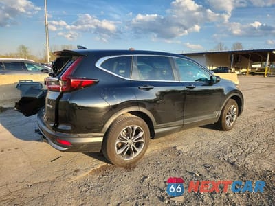 Trzecie zdjęcie samochodu z tyłu: 2020 HONDA CR-V EX VIN:2HKRW2H54LH658333 - miniatura