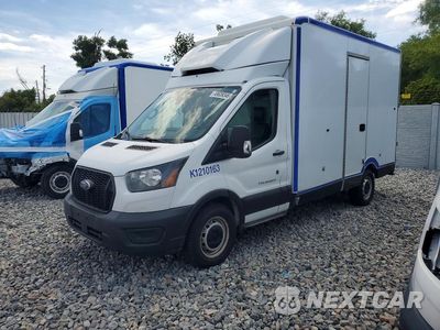 2021 FORD TRANSIT DELIVERY TRUCK 1FDBW5Z8XMKA84301 - główne zdjęcie licytacji z USA - miniatura