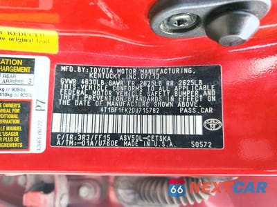Zdjęcie 13 z 13 samochodu: 2013 TOYOTA CAMRY SE VIN:4T1BF1FK2DU715782 - miniatura