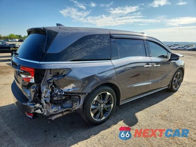 Trzecie zdjęcie samochodu z tyłu: 2024 HONDA ODYSSEY ELITE VIN:5FNRL6H99RB031458 - miniatura