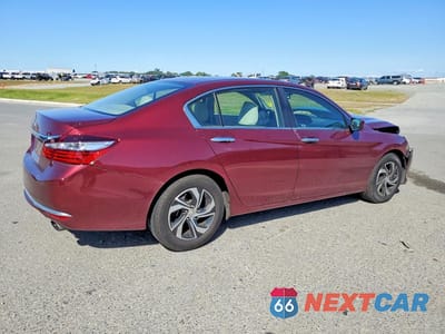 Trzecie zdjęcie samochodu z tyłu: 2017 HONDA ACCORD LX VIN:1HGCR2F33HA308612 - miniatura