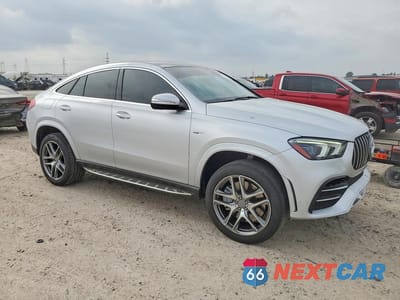 Czwarte zdjęcie samochodu z boku: 2021 MERCEDES-BENZ GLE COUPE AMG 53 4MATIC VIN:4JGFD6BB2MA387047 - miniatura